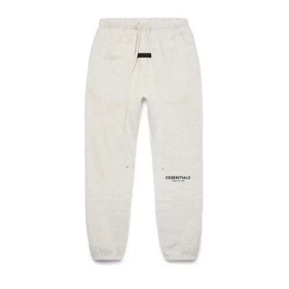 Fear of God Essentials Other - Fear of God Essentials Light Oatmeal Sweatpants Size XS Logo Fleece NWT